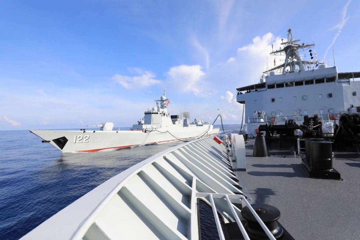 首次海上补给<strong></p>
<p>虚拟币新币</strong>，成功！海军唐山舰、大庆舰、太湖舰奔赴亚丁湾