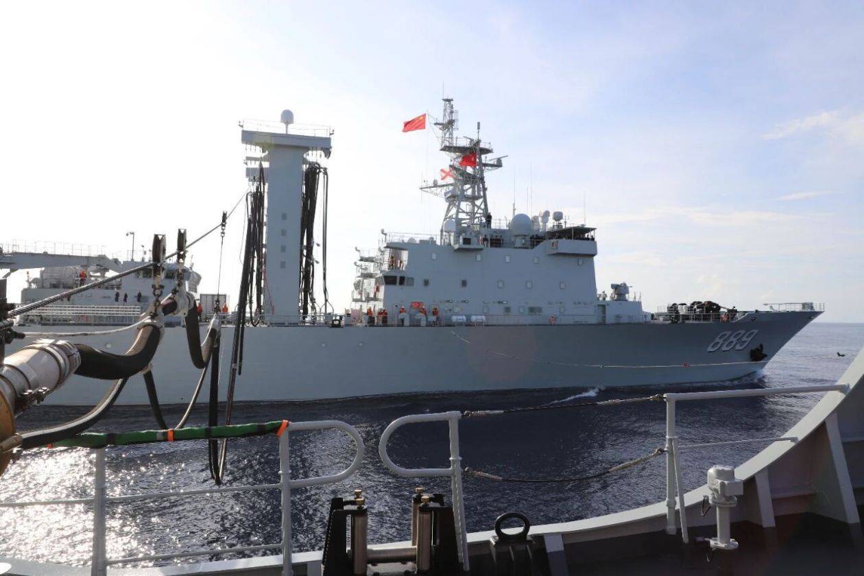 首次海上补给<strong></p>
<p>虚拟币新币</strong>，成功！海军唐山舰、大庆舰、太湖舰奔赴亚丁湾
