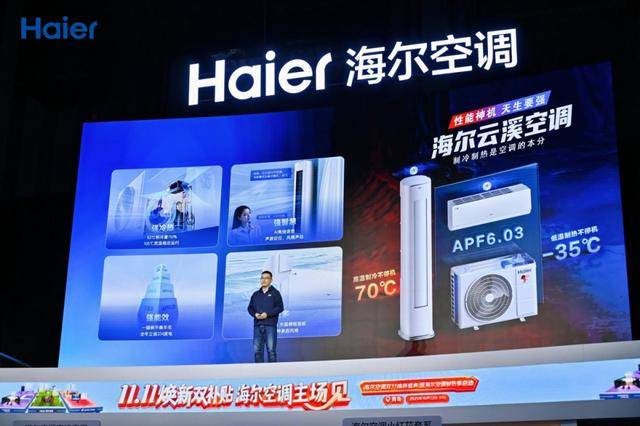 份额TOP3唯一正增<strong></p>
<p>虚拟币新币</strong>！海尔空调双11推超低温强热、地暖空调等新品