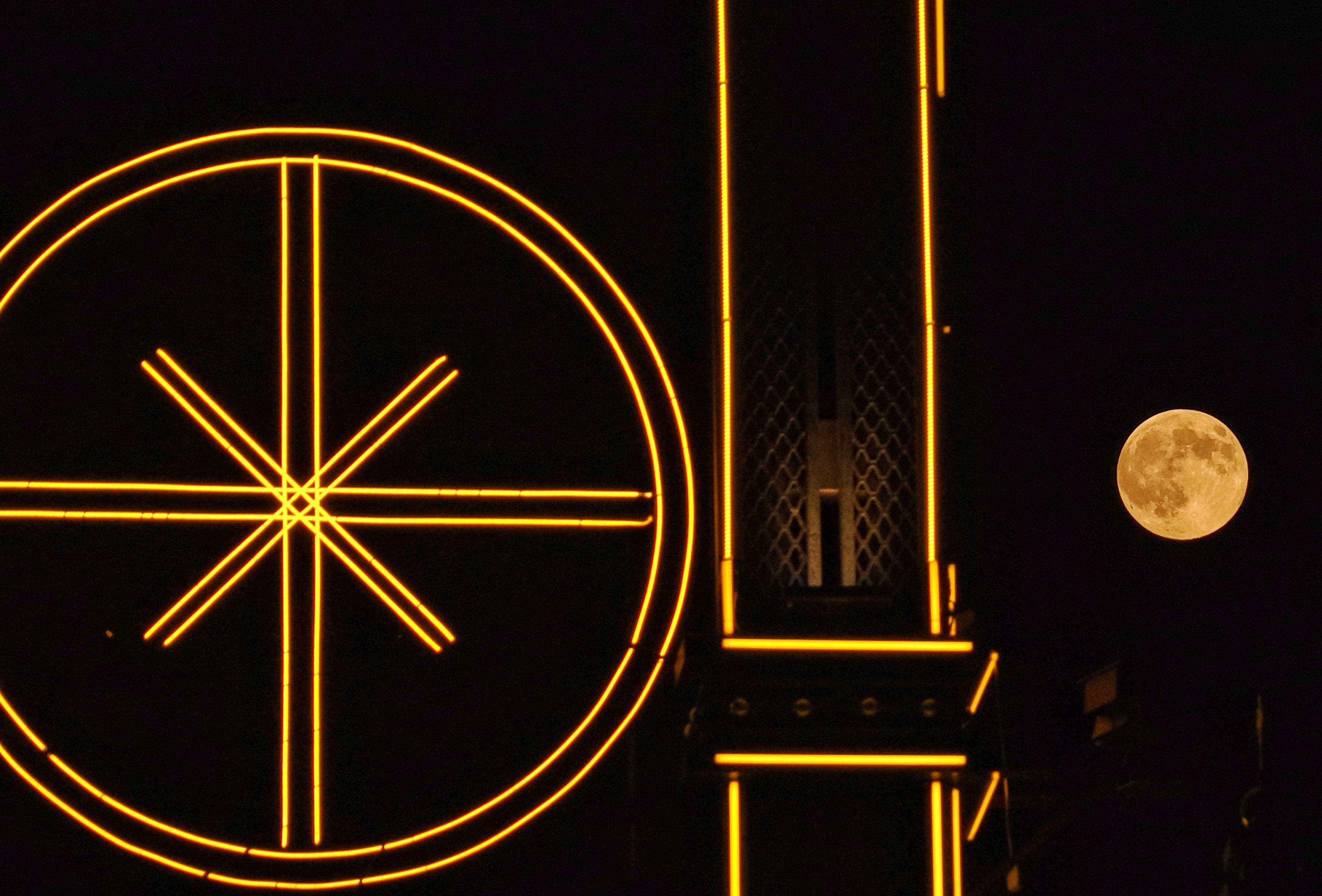 今年“个头”最大的“超级月亮”来啦#