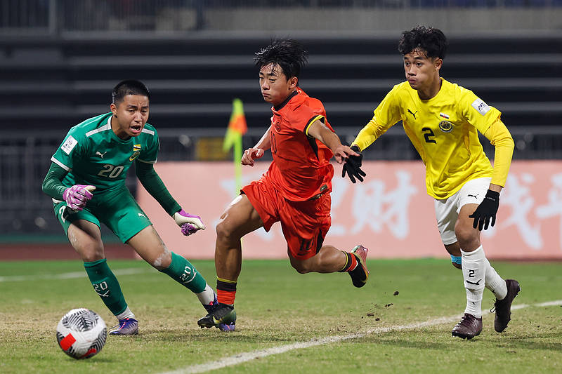 U16国足让中国球迷继续“过年”<strong></p>
<p>元宝网虚拟币</strong>，对手再弱，连续踢出两位数比分也非易事