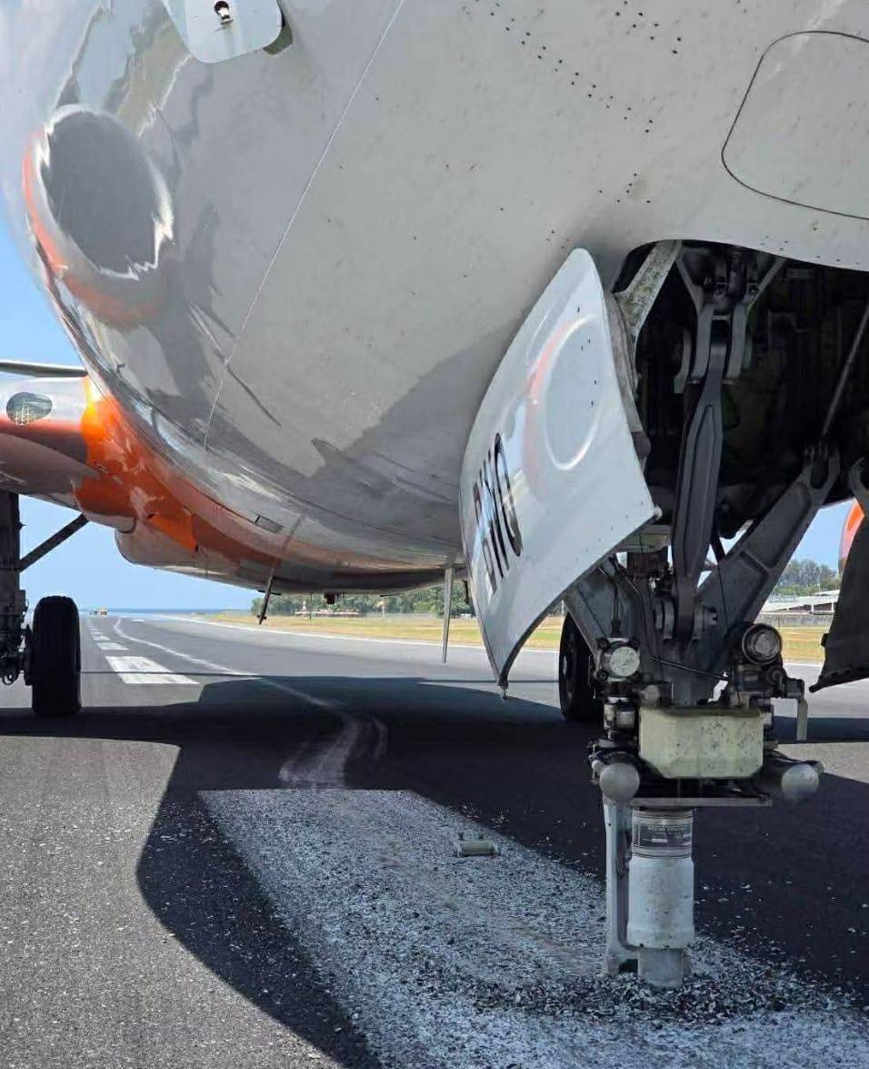 突发！印客机在泰国普吉硬着陆后前轮脱落<strong></p>
<p>虚拟币最近行情</strong>，跑道受损机场临时关闭，多趟航班延误或取消，普吉领办：已与机场沟通，妥善安排滞留中国旅客